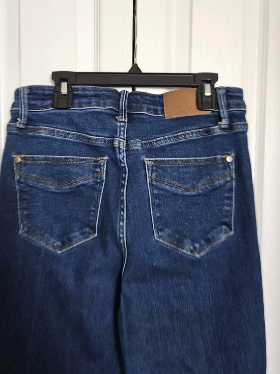 Judy Blue Jeans Womens 9/29 Dark Wash Straight Leg Hight Waist  Stretch Denim. - Picture 9 of 13